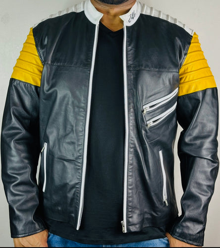 Jazoti Leather Jacket