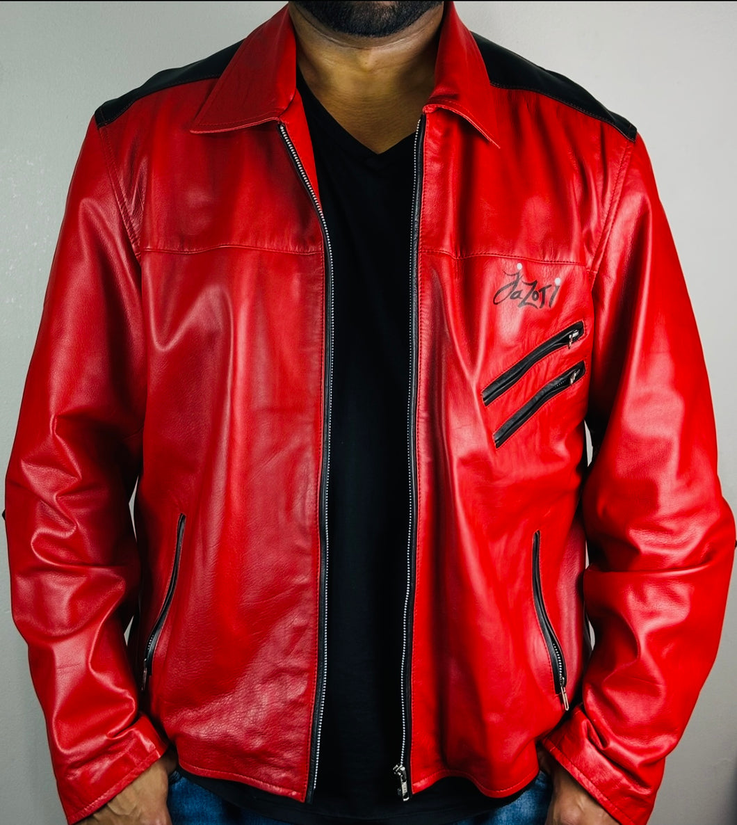 Jazoti Leather Jacket